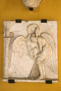 Leda e il cigno (marmo)